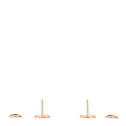 Hermes 18K Rose Gold TPM Farandole Stud Earrings 3 of 5