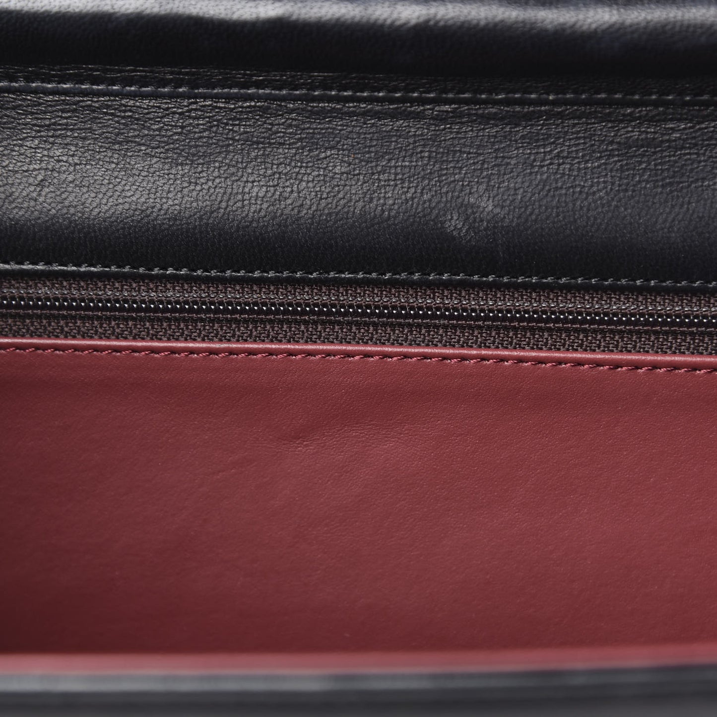 Lambskin Quilted Small Single Flap Black