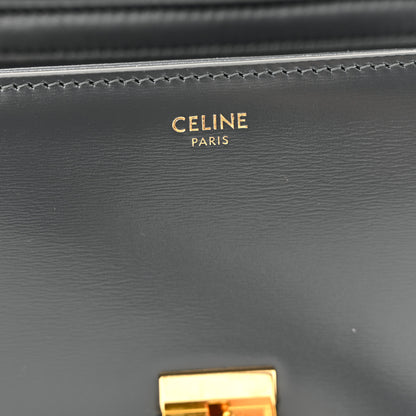 Celine Shiny Calfskin Teen Triomphe Dark Grey 7 of 13
