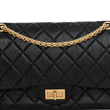 Chanel Aged Calfskin Quilted 2.55 Reissue 227 Flap Black 9 of 12
