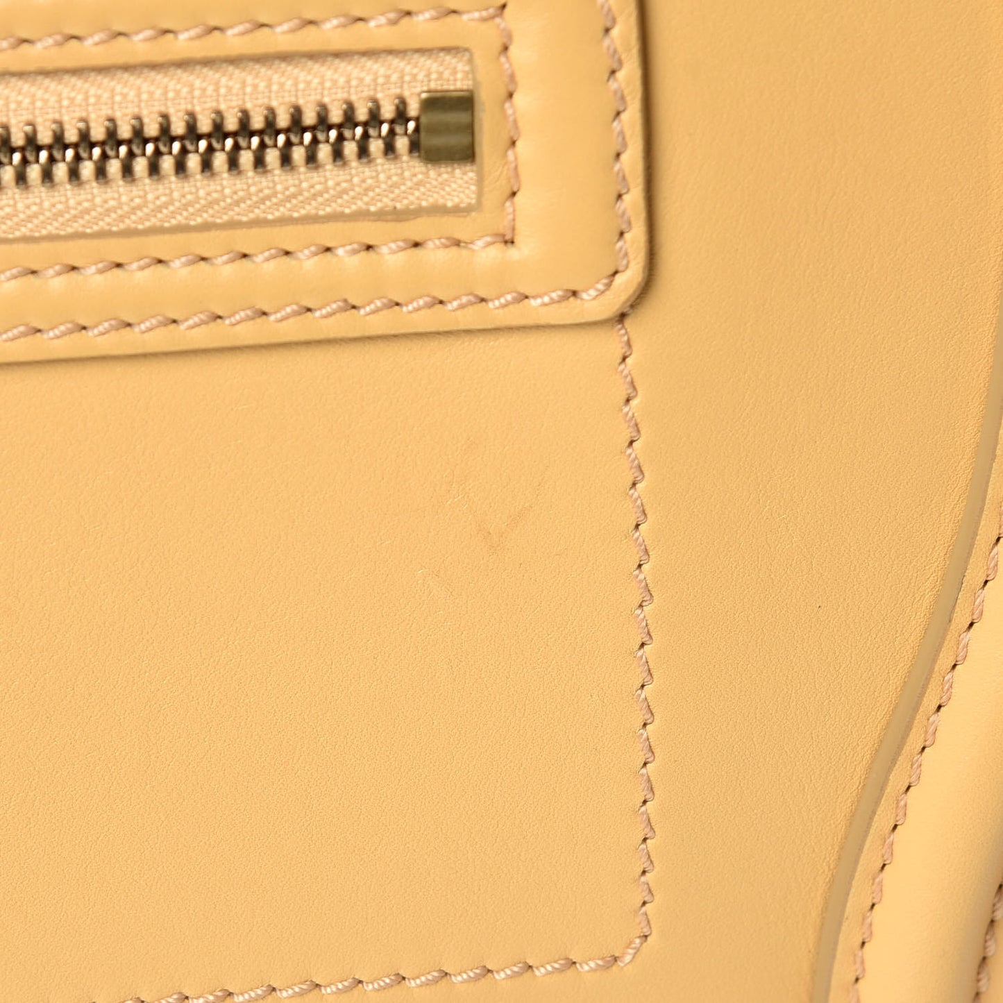 Smooth Calfskin Mini Luggage Butter