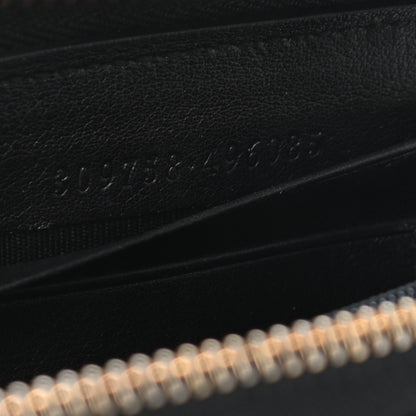 Gucci Patent Microguccissima Nice Zip Around Wallet Black 6 of 8