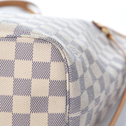 Louis Vuitton Damier Azur Neverfull MM 34 of 36
