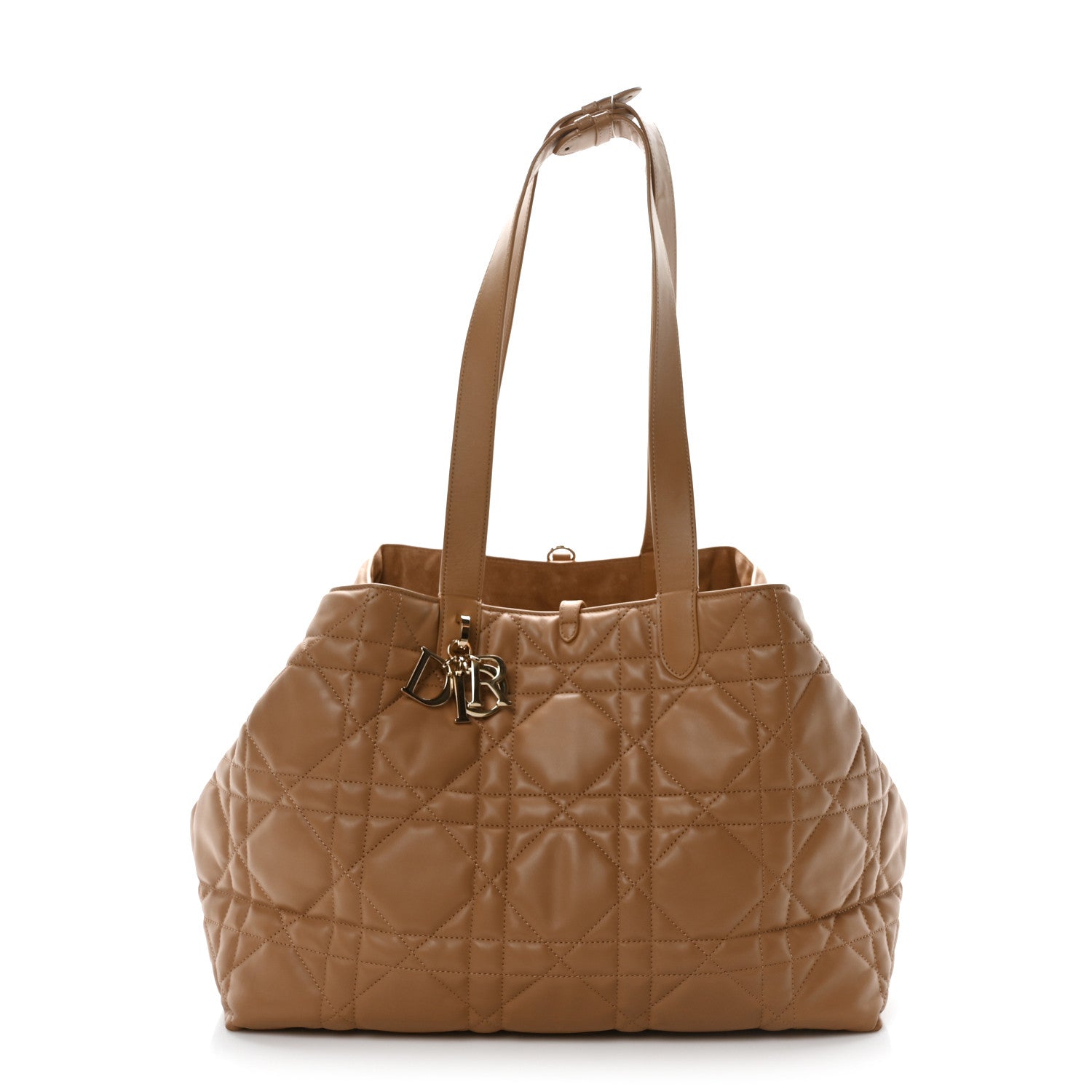 Christian Dior Calfskin Macrocannage Large Toujours Tan 1 of 11