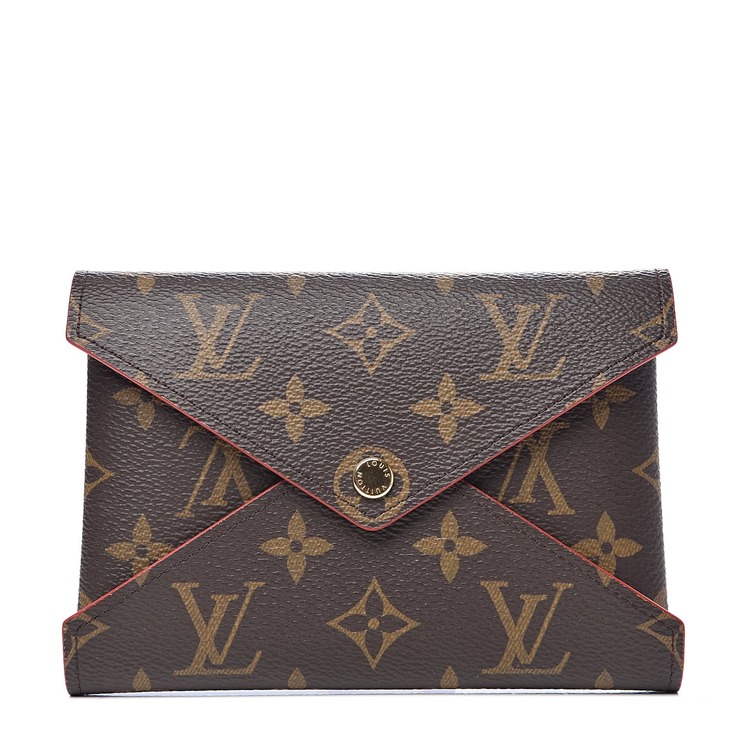 Monogram Medium Kirigami Pochette Insert Coquelicot