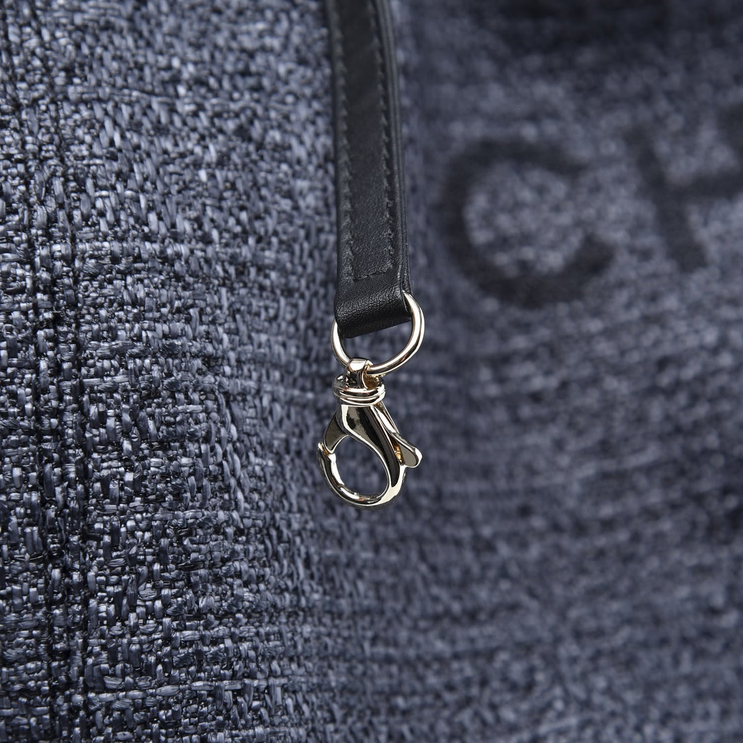 Canvas Medium Deauville Backpack Blue