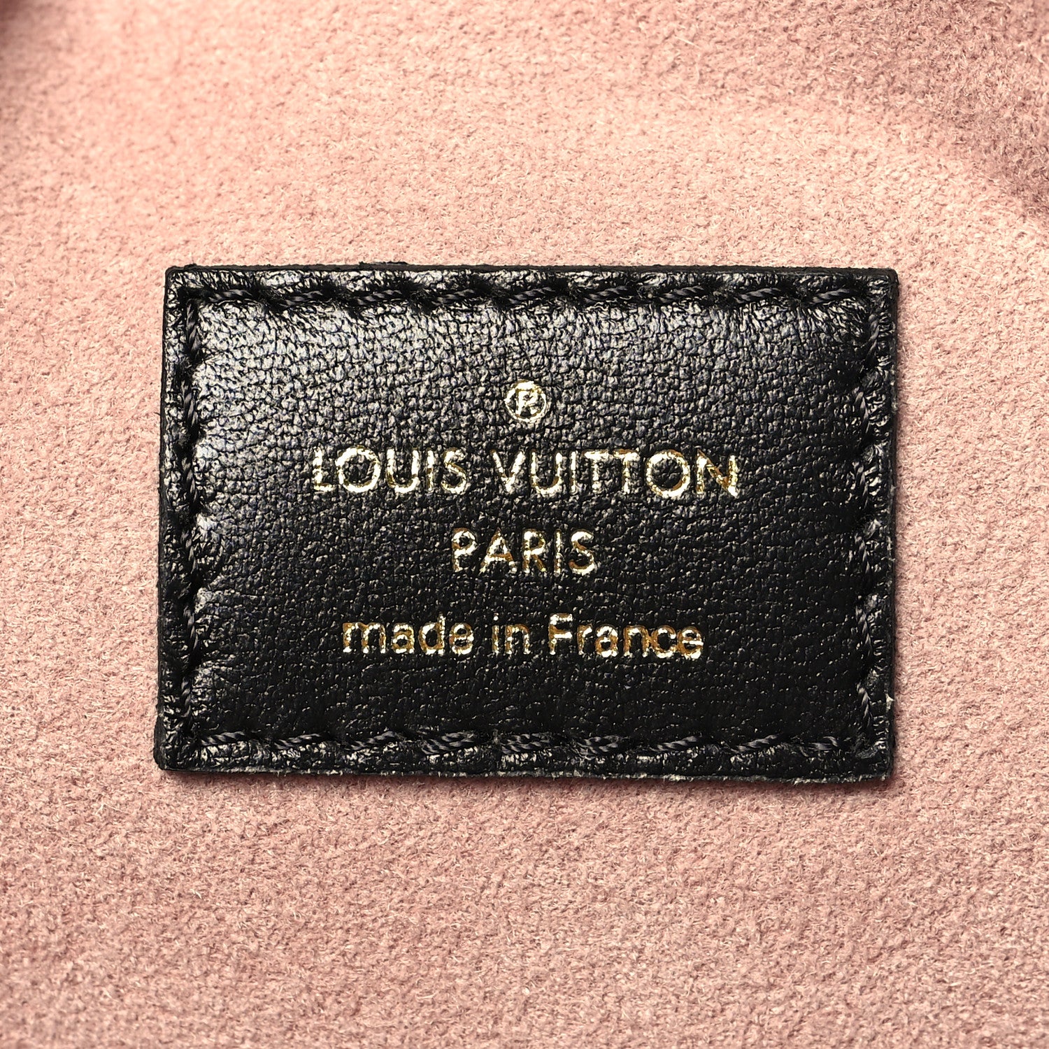 Louis Vuitton Lambskin Embossed Monogram Coussin PM Black 8 of 11