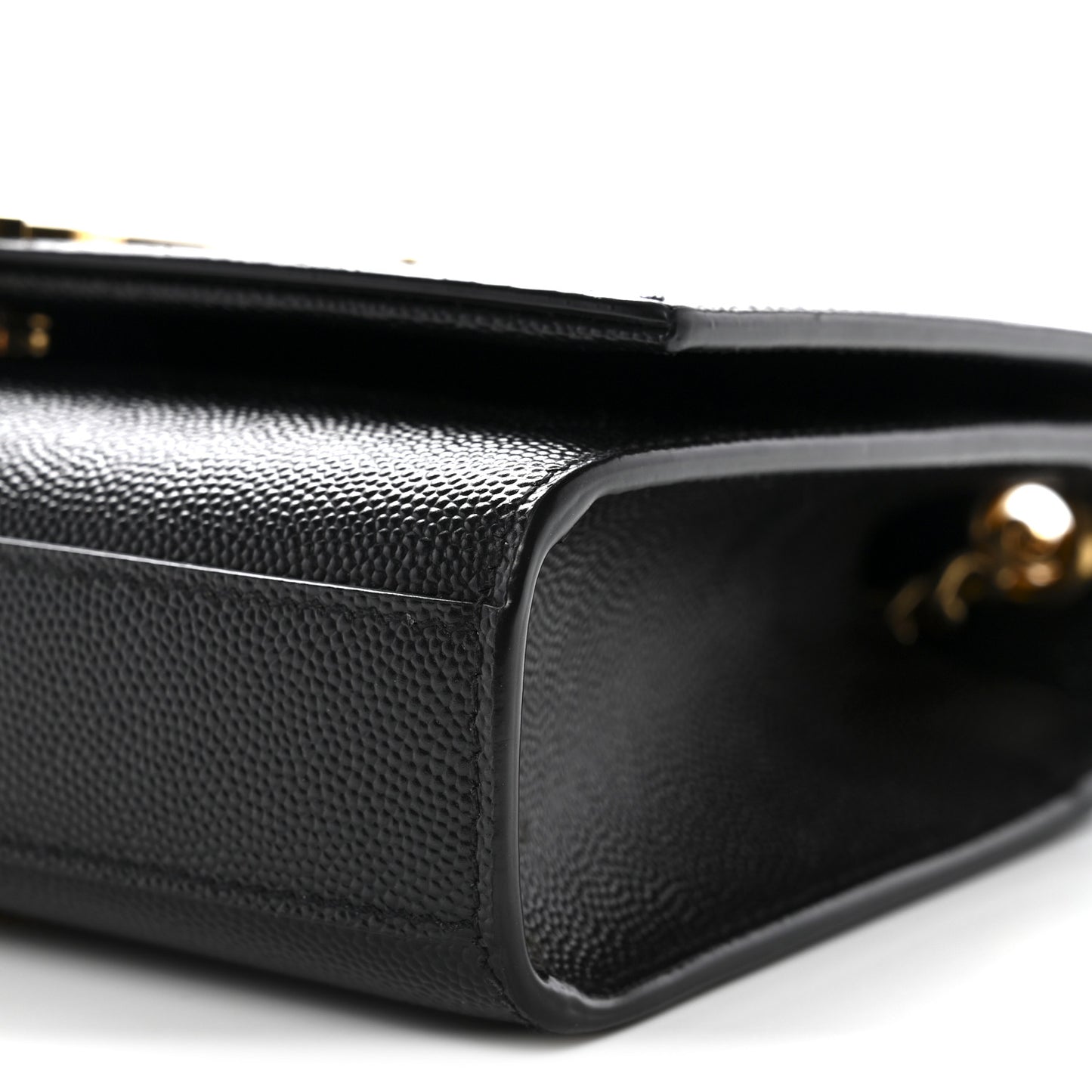 Grain De Poudre Small Classic Monogram Kate Tassel Satchel Black