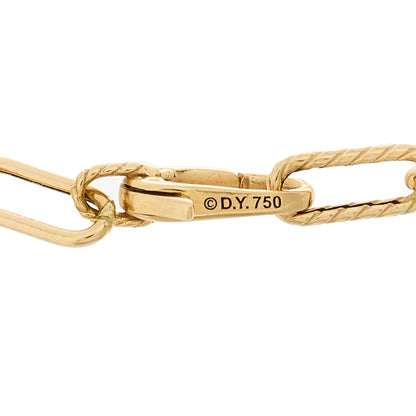 David Yurman 18K Yellow Gold 4mm Madison Classic Chain Bracelet 3 of 4