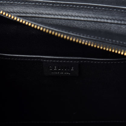 Celine Smooth Calfskin Nano Luggage Black 8 of 10