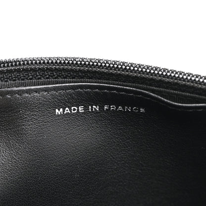 Chanel Caviar Quilted Boy Wallet On Chain WOC Black 6 of 10