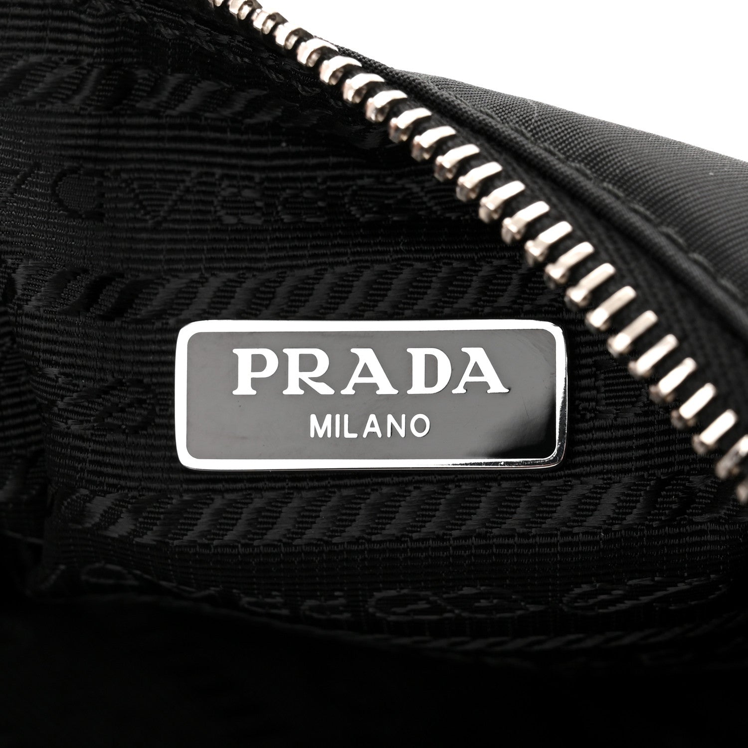 Prada Nylon Re-Edition 2005 Shoulder Bag Black 6 of 12