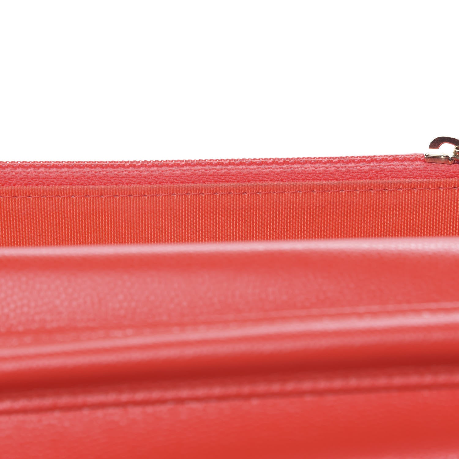 Chanel Caviar Quilted Square Wallet On Chain WOC Red 12 of 12