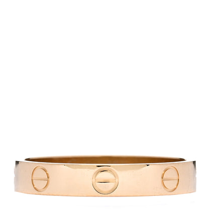 Cartier 18K Yellow Gold 3.5mm LOVE Wedding Band Ring 58 8.25 3 of 4
