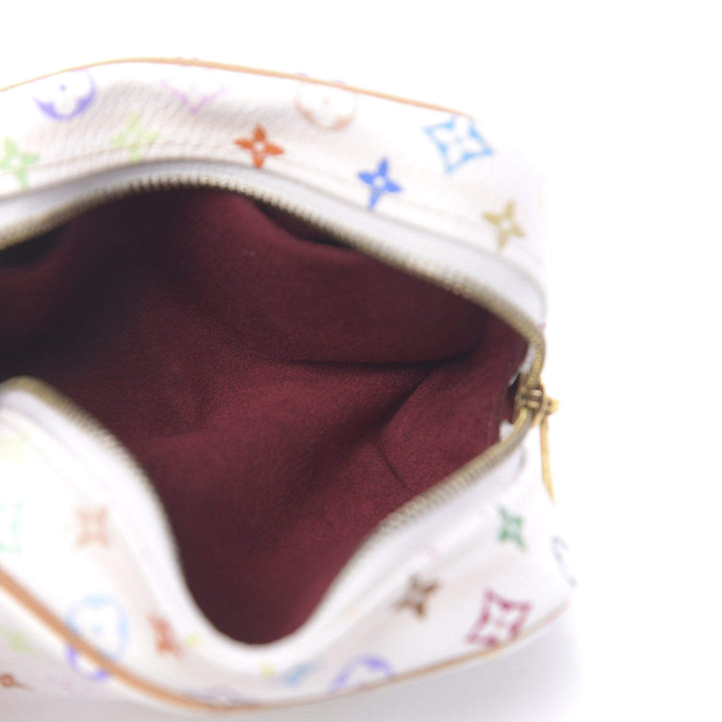 Monogram Multicolor Trousse Wapity White