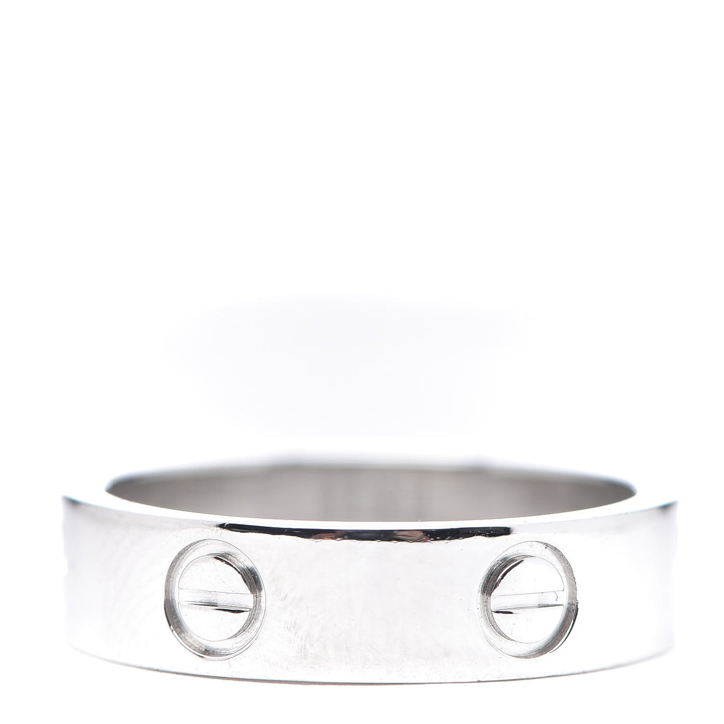 Platinum 5.5mm LOVE Ring 59 8.75