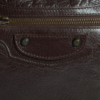 Balenciaga Agneau Classic Hardware City Cigare Fonce 17 of 17