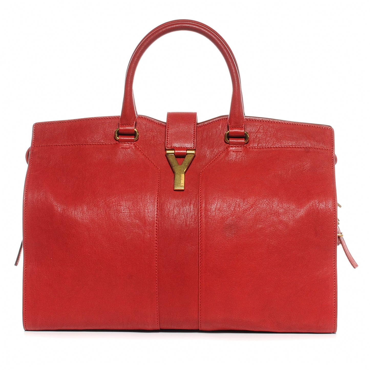 Sheepskin Large Cabas ChYc Red