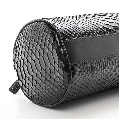 The Row Snakeskin Edith Bag Black 8 of 9