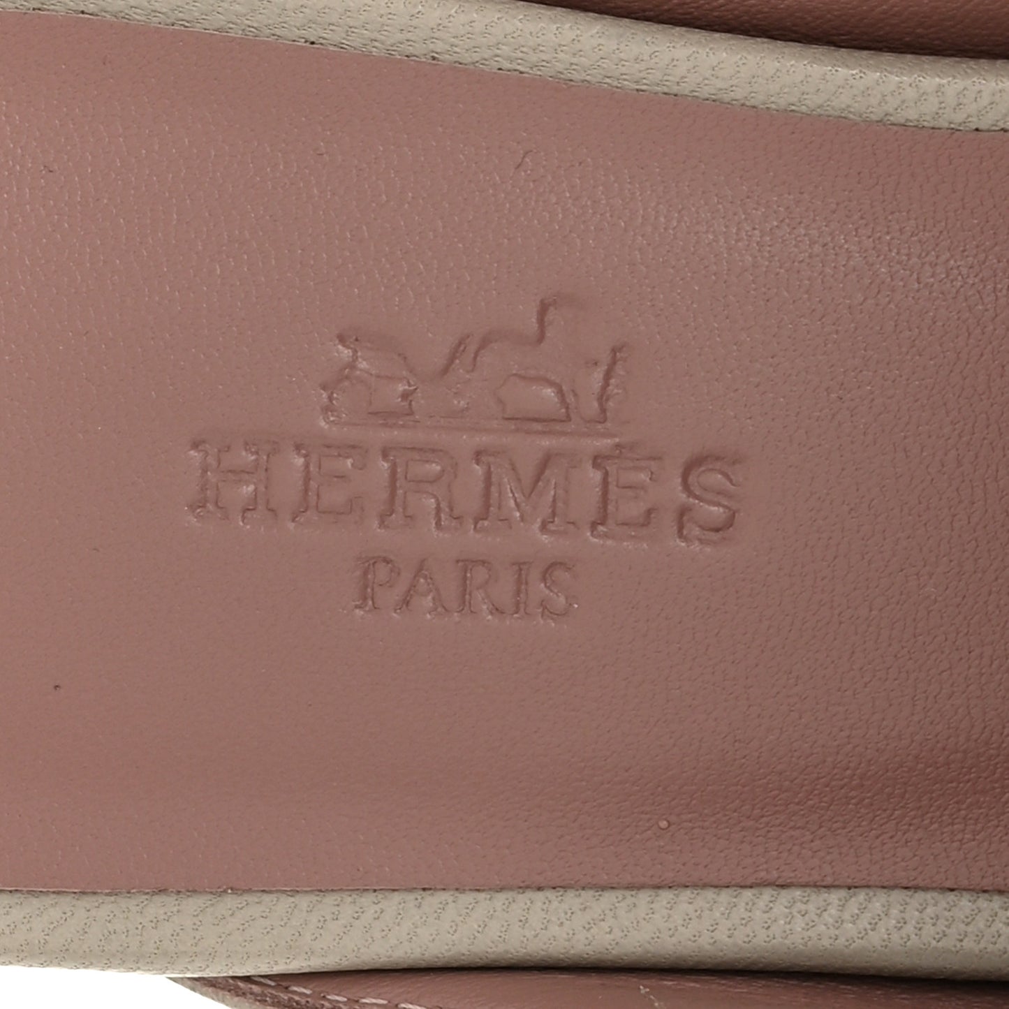 Calfskin Oz Mules 37 Beige Galet