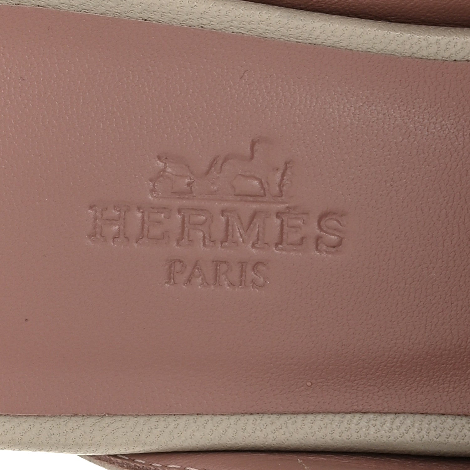 Hermes Calfskin Oz Mules 37 Beige Galet 7 of 9