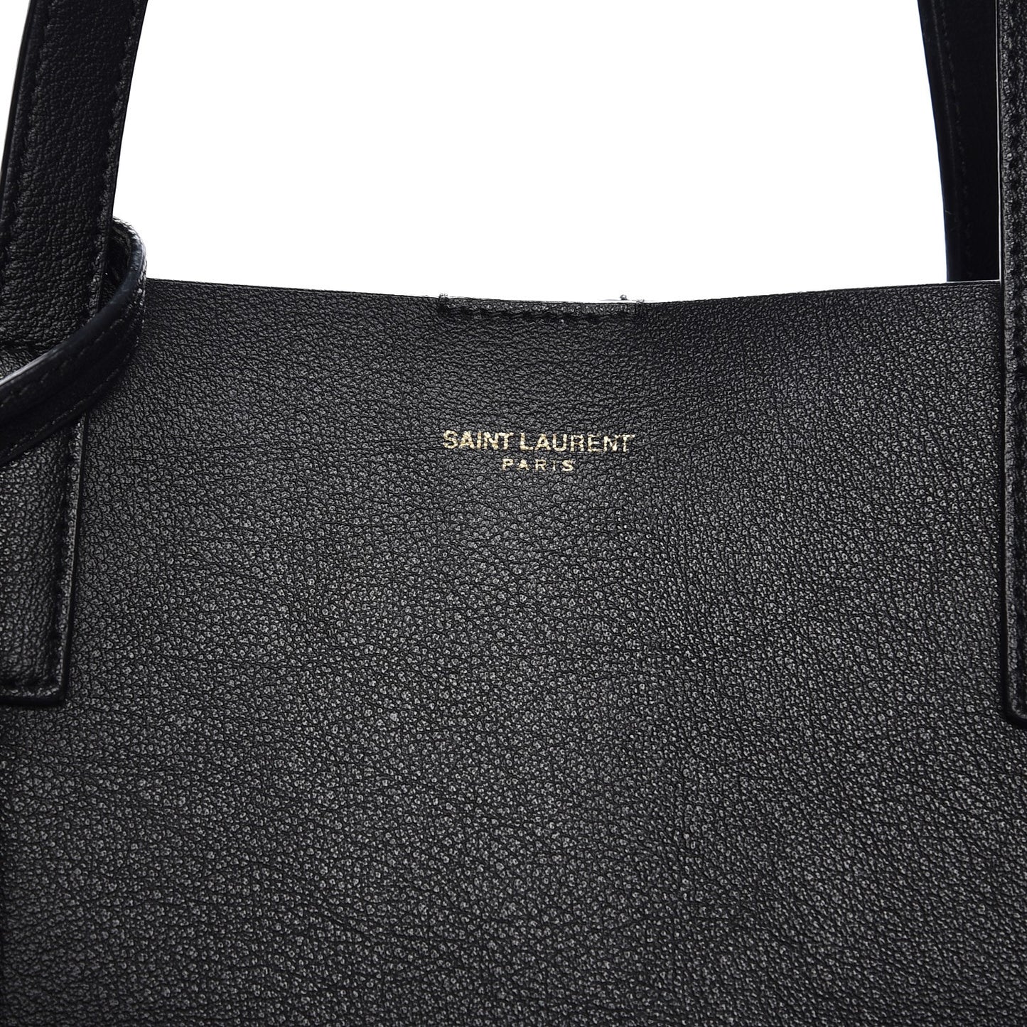 Calfskin Medium Shopping Tote Black