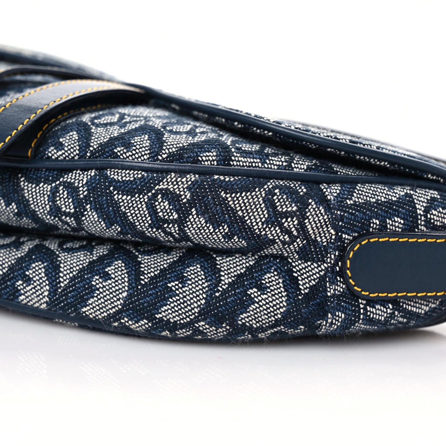 Monogram Saddle Bag Blue