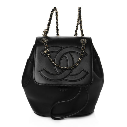 Chanel Lambskin CC Mania Backpack Black 1 of 10