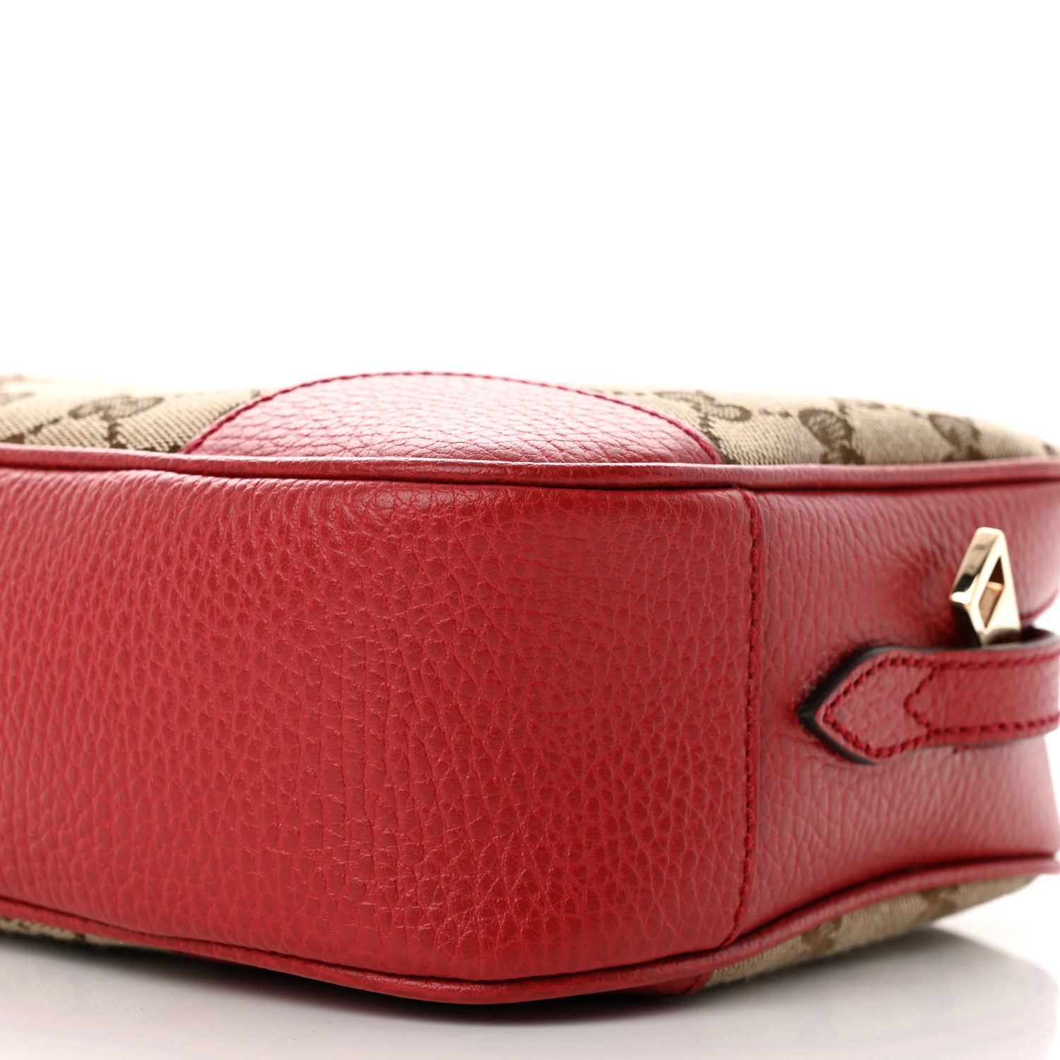 Gucci Monogram Mini Bree Messenger Bag Red 10 of 14