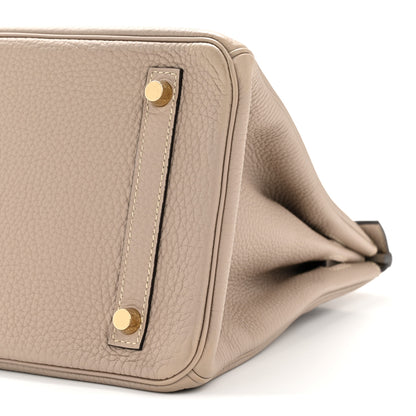 Hermes Togo Birkin 30 Gris Tourterelle 27 of 40