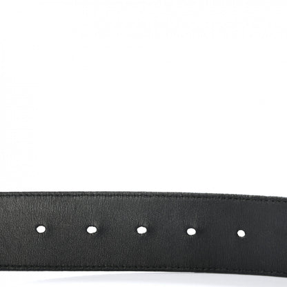 Gucci Moon Calfskin Nickel Double G 40mm Belt 85 34 Black 5 of 5