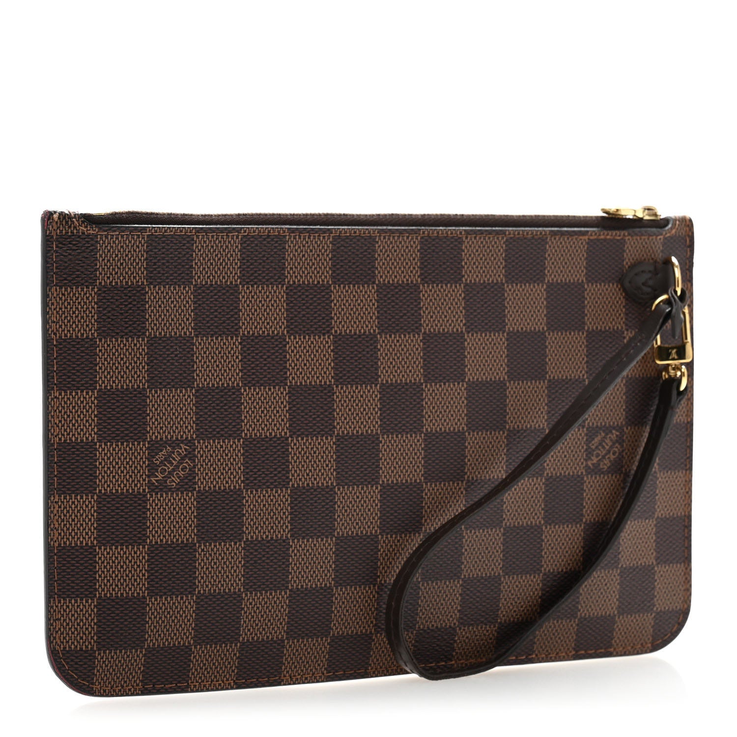 Louis Vuitton Damier Ebene Neverfull MM GM Pochette 3 of 10