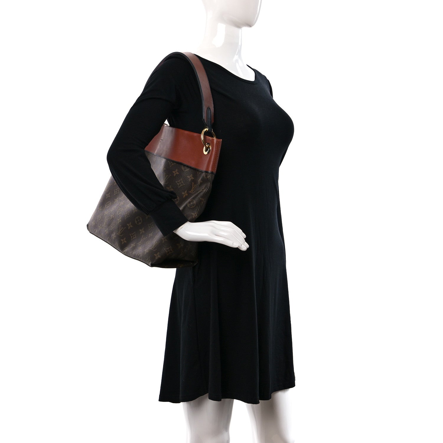 Louis Vuitton Monogram Tuileries Hobo Caramel 2 of 15