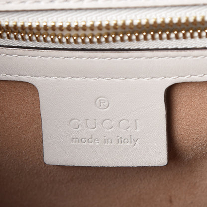 Gucci Calfskin Small Sylvie Shoulder Bag Off White 8 of 14