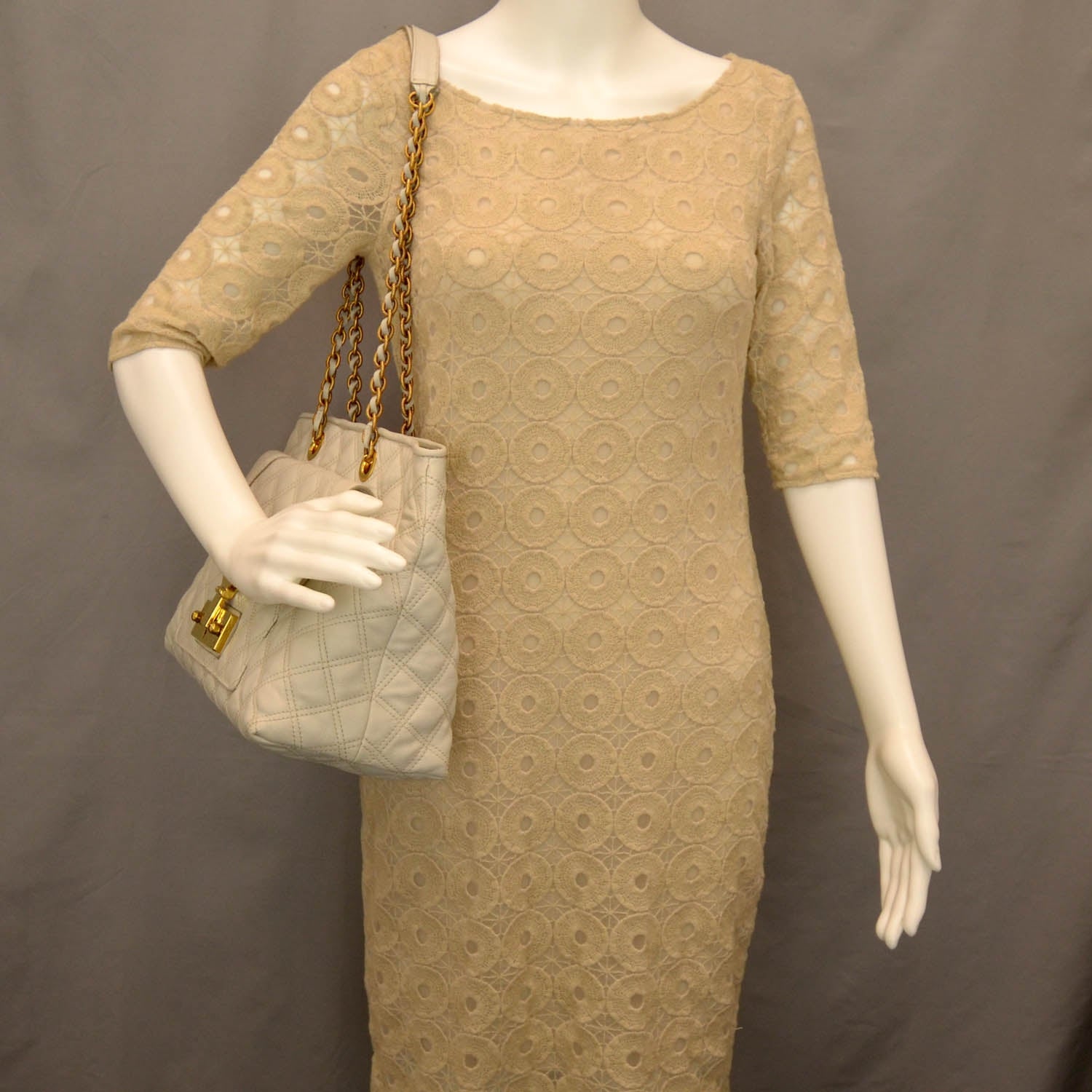 Marc Jacobs Leather Quilted Astor Shoulder Bag 2 of 10