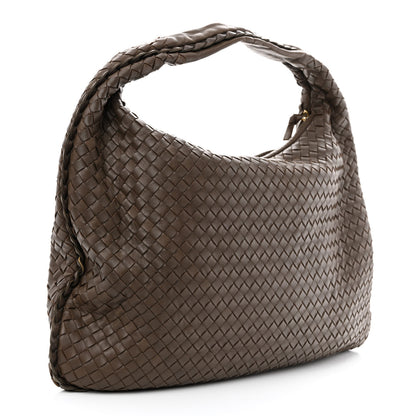 Bottega Veneta Nappa Intrecciato Large Veneta Hobo Ebano 2 of 11