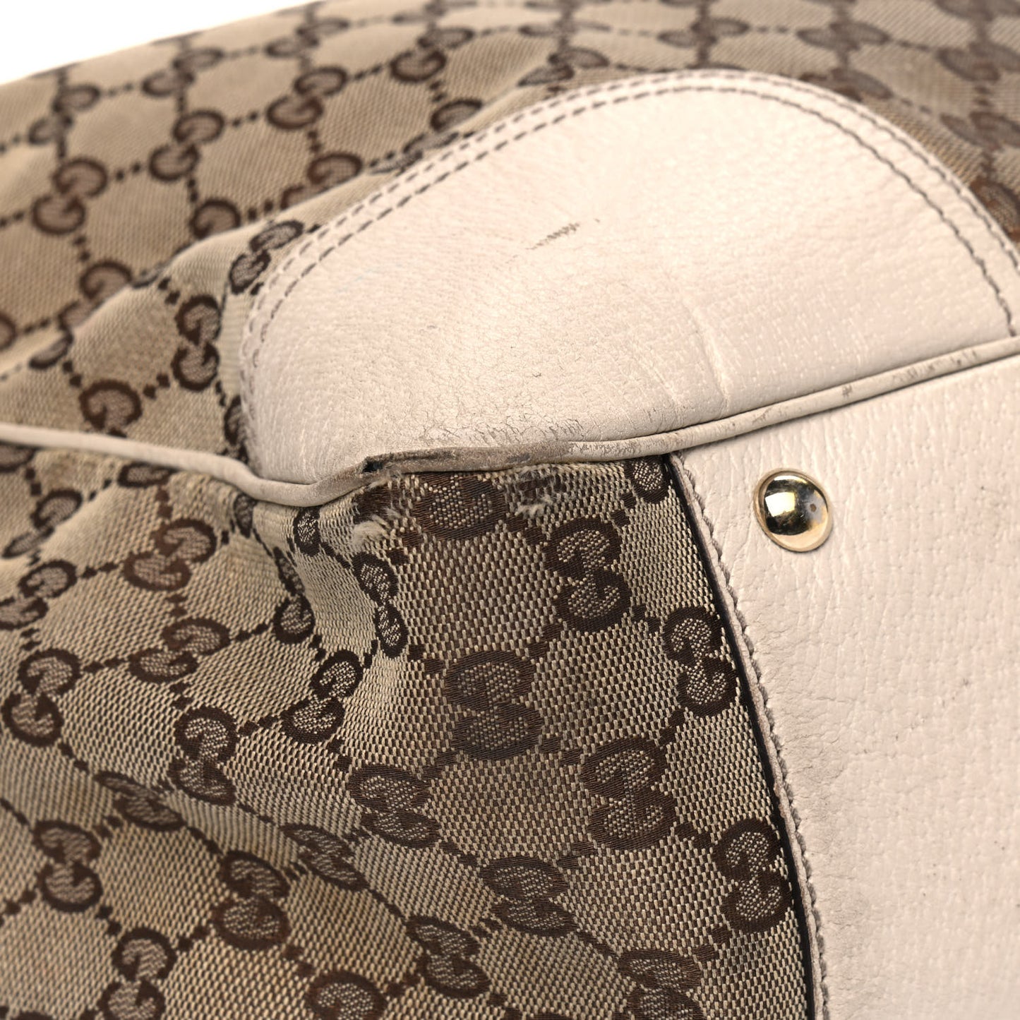 Monogram Large Princy Tote Off White
