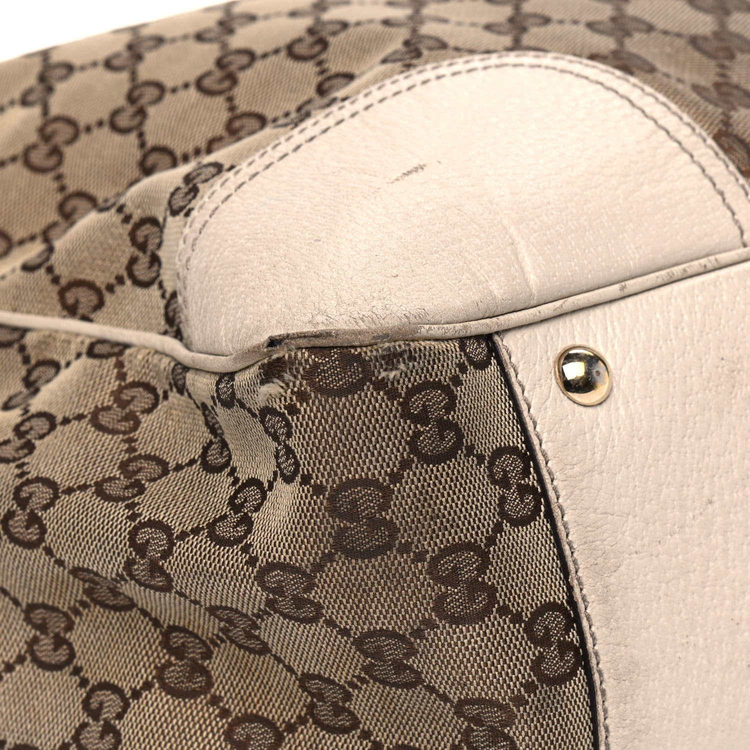 Gucci Monogram Large Princy Tote Off White 14 of 22