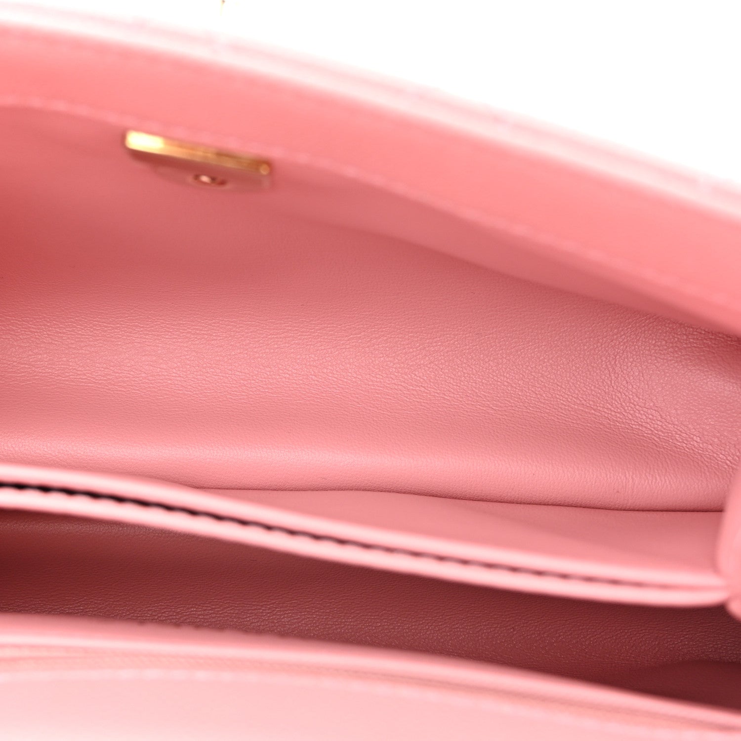 Chanel Caviar Quilted Mini Coco Handle Flap Pink 5 of 10