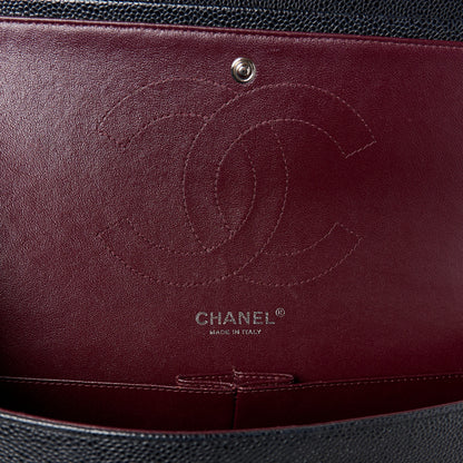 Chanel Caviar Quilted Jumbo Double Flap Black 6 of 11