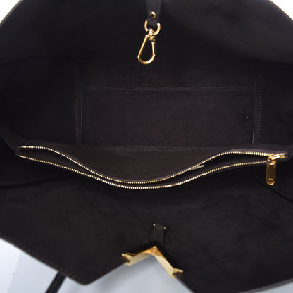 Louis Vuitton Calfskin Monogram Kimono Tote Black 5 of 6