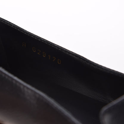 Chanel Lambskin CC Loafers 39.5 Black 8 of 12