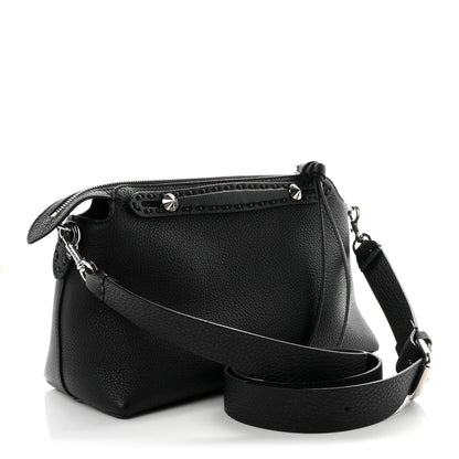 Fendi Cuoio Romano Selleria Medium By The Way Boston Bag Black 2 of 10