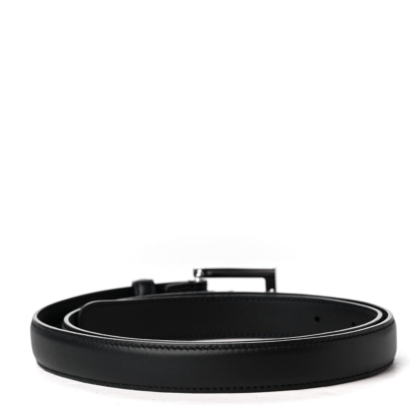 Moon Calfskin Crystal Square G Madelyn 20mm Belt 85 34 Black