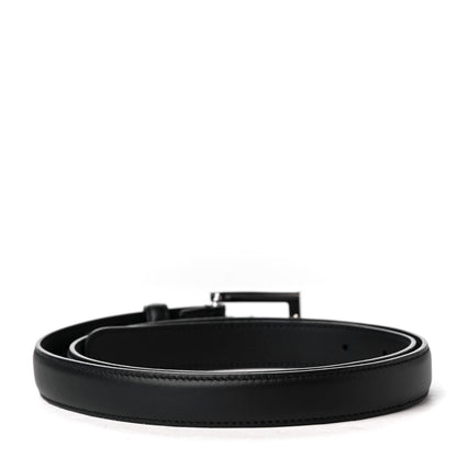 Gucci Moon Calfskin Crystal Square G Madelyn 20mm Belt 85 34 Black 2 of 5