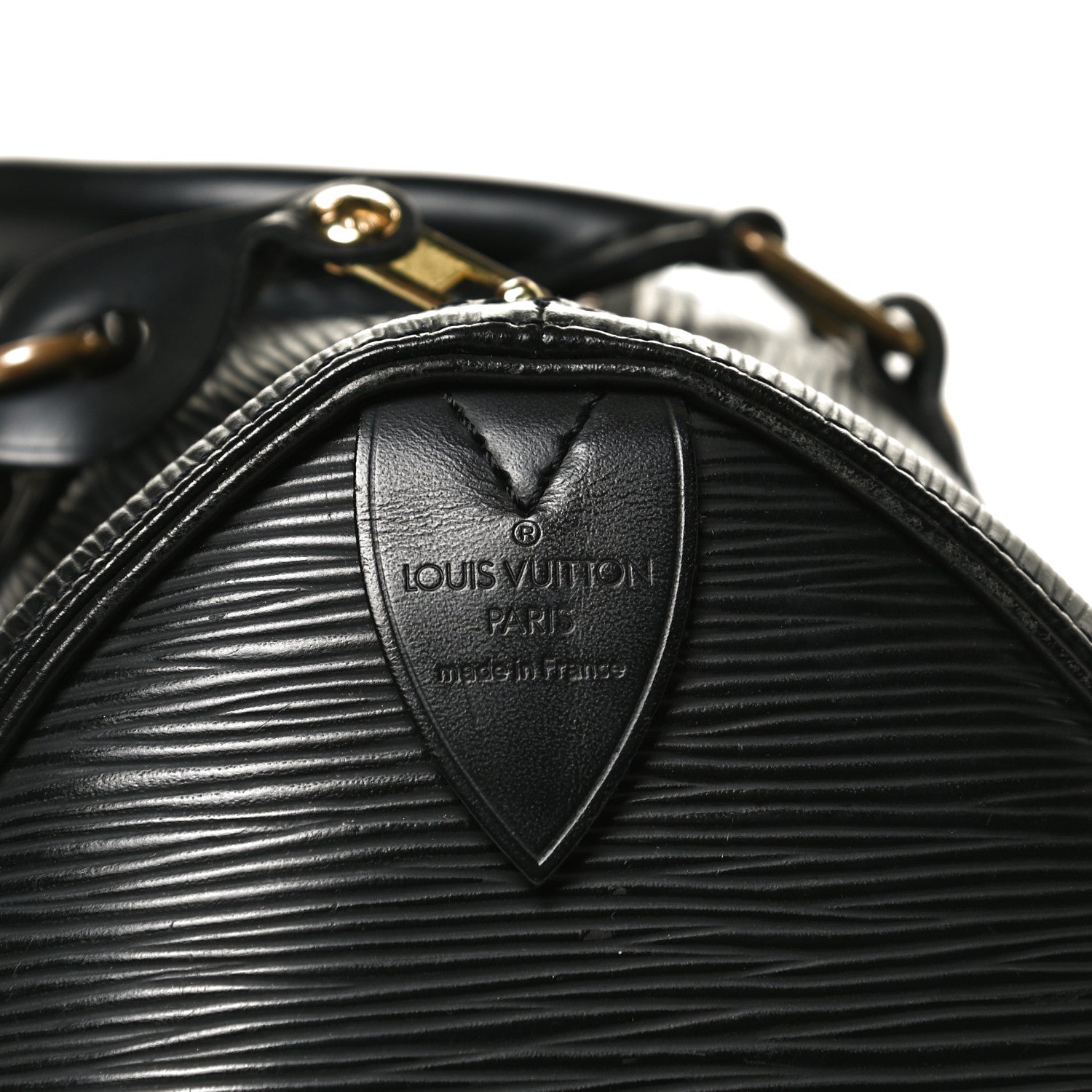 Louis Vuitton Epi Speedy 25 Black 6 of 16