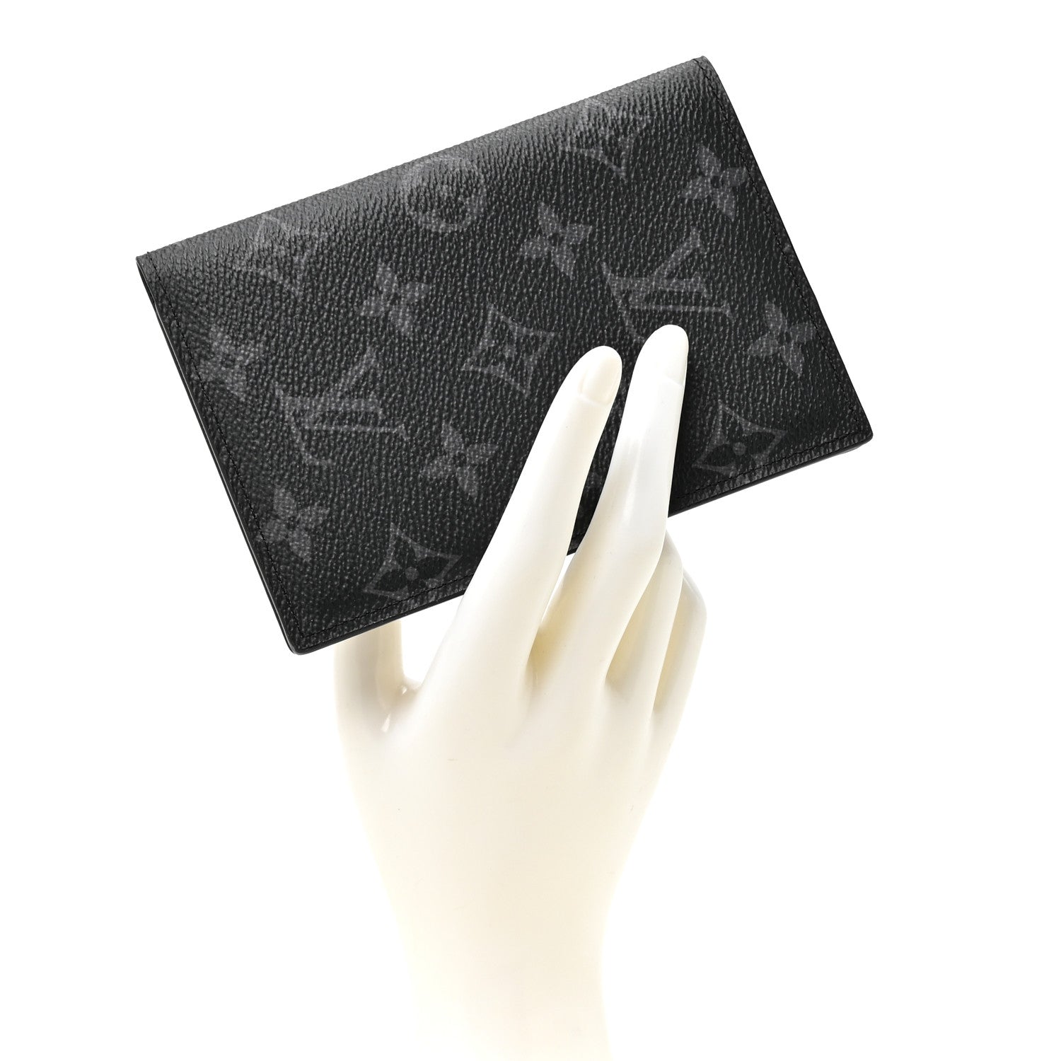 Louis Vuitton Monogram Eclipse Passport Cover 2 of 6
