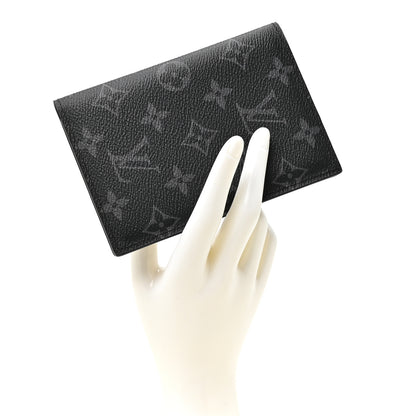 Louis Vuitton Monogram Eclipse Passport Cover 2 of 6