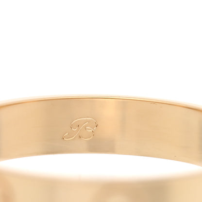 Cartier 18K Yellow Gold 3.5mm LOVE Wedding Band Ring 55 7.25 4 of 5