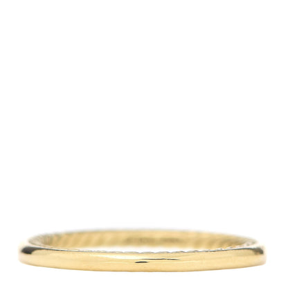David Yurman 18K Yellow Gold 2mm Eden Smooth Wedding Band Ring 54 7 3 of 4